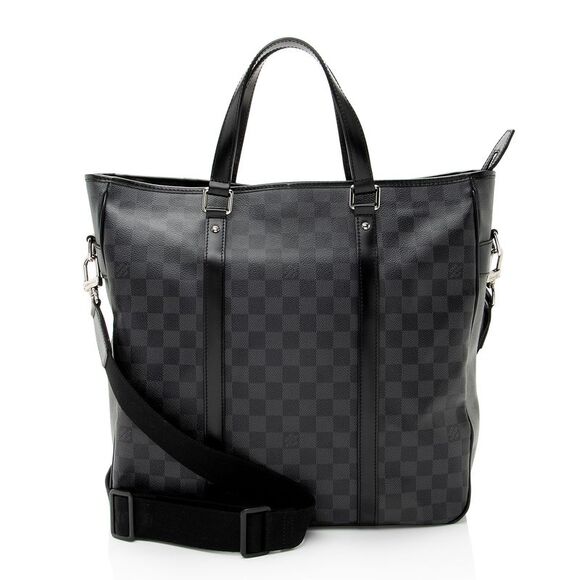 Louis Vuitton Damier Graphite Tadao PM Tote - Picture 1 of 13